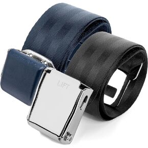 2 Mirone Adjustable Airplane Seat Belt Extenders Extension for All Airlines (7-32 Inch), E-9 Safety Certified (Type A & B)