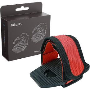 Toe Clips Cage Pedals Converters & Adapters Compatible with Peloton Bike for Regular Shoes