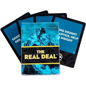 The Real Deal Cards, A Tactile, Effective Communication Tool for Leaders | Align Team Communication | Increase Productivity | Connect Onsite and Virtual Teams