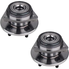 PAROD Pair 513084 Wheel Hub Bearing Assembly Fit for 1990-1998 Jeep Cherokee, Wrangler, 1990-1992 Comanche, 1993 Grand Cherokee, Grand Wagoneer, 1994-1998 Grand Cherokee, 1997-1999 TJ, 1990 Wagoneer