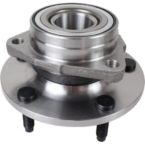 Front 515006 4WD Wheel Hub and Bearing Assembly Compatible with 1994-1999 Dodge Ram 1500 5 Lugs Non-ABS