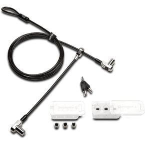 Kensington Universal 3-in-1 Keyed Cable Lock - Twin Lockheads for Laptops & Other Devices (K63380WW)