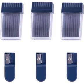 ZLKSKER 36pcs Compass Lead Refills 2 Millimeter for Math Compass/Drawing Compass, 12 per Tube (Pack of 3 Tubes)