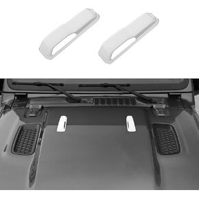 غطاء محرك CheroCar JL JT، غطاء مفصلي، ملصقات غطاء تزيين، ملحقات خارجية لسيارة Jeep Wrangler JL 2018-2021، لسيارة 2020-2021Jeep Gladiator JT (أرجواني-B...)
