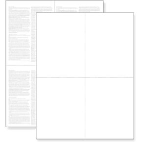 NextDayLabels - (1 Pack - 100 Sheets) W-2 4-Up Employee Tax Forms, Instructions on Back" for 2023, for Laser/Inkjet Printer. Compatible with QuickBooks and Accounting Software ETC.