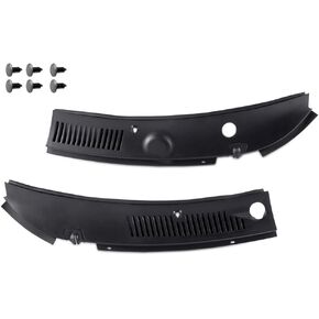 GRAND ORANGE New Windshield Wiper Cowl Vent Grille Panel Hood Compatible with Ford Mustang 1999-2004 Wiper Cowl Grille Black 3R3Z6302228AAA FO1270102