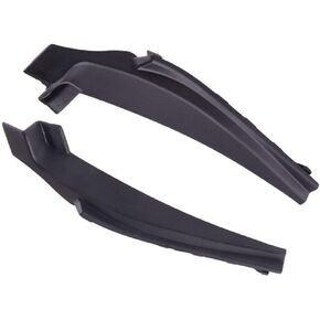 1 Pair Car Front Wiper Side Cowl Extension Cover for Nissan Sentra 2013 2014 2015 2016 2017 2018 2019 Black, 66894-3SG0A, 66895-3SG0A