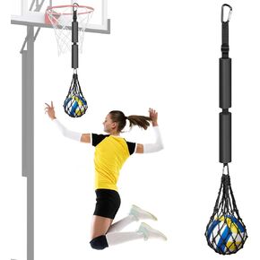 Volleyball Spike Trainer, Volleyball Training Aids, Volleyball Attack Trainer, Adjustable Volleyball Spiking Training System can Improve Your Serving, Jumping, arm Speed and Spiking Power