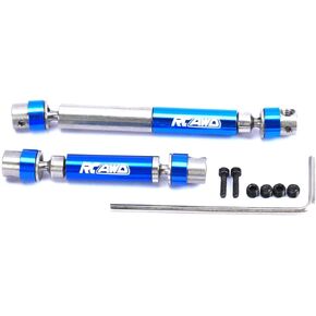 RCAWD 45-60mm 65-78mm Center Driveshafts for CR18P Rock Van CR18P Trail Hunter CR18P Rock Van EVO CR18P EVO Harvest CR18P EVO Trail Hunter Parts Black
