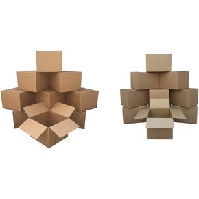 uBoxes Moving Boxes Bundles Large Moving Boxes 20" x 20" x 15" - Pack of 10