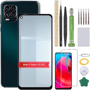 LCD Display for Motorola Moto G Stylus 5G XT2131 Screen Replacement Kit Touch Screen Digitizer Assembly with Repair Tools