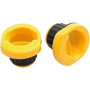 UTAPE Durable Plastic Hand-Saver Lightweight Compact Stretch Film Wrap Holder & Dispenser Designed - Ideal for Shrink Film Wrapping Applications: Fits Any 3" in. Core (1-Pair)