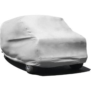 Budge Rain Barrier Van Cover, Outdoor, Waterproof, Breathable, Van Cover fits Vans up to 216" L x 72" W x 72" H, Gray, Size V2: Fits up to 18'