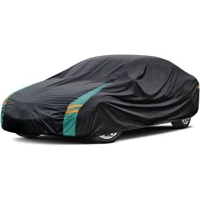 Car Cover Custom Fit for Chevy Camaro (1LS, 1/2/3 LT, LT1, 1SS, 2SS, ZL1), 2010-2024 Chevrolet Camaro Waterproof All Weather for Automobiles, Outdoor Full Cover Rain Sun UV Protection.
