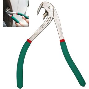 Auto Body Repair Tool Fender Pliers Car Door Fender Edge Repair Tool Paintless Dent Repair Pliers Heavy Duty Car Door Panel Fix Tool Metal Crimp Vise Car Fender Panel Leaf Edge Plier Repair Tool