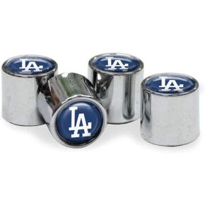 WinCraft Los Angeles Dodgers Chrome Valve Stem Caps