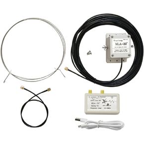 Upgrade Version Loop Antenna MLA-30+ Plus 0.5-30MHz Rainproof Ring Active Receive Antenna Low Noise Medium Short Wave