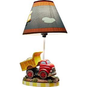 Fantasy Fields - Sunny Safari Animals Thematic Kids Table Lamp, for Girls & Boys Rooms with Printed Zebra Lampshade & Sculpted Monkey, Giraffe, & Tiger Base, Jungle Lamp for Nurseries & Baby Rooms