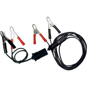 Upstart Jumper Cables for Motorcycle Dirt Bike ATV RV Lawnmower Battery, Charge or Jump Car-to-bike or bike-to-bike, Fuse Protected Battery Jumper Cables for 12V Batteries, Heavy Duty & Portable