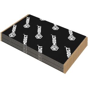 MODIGT 168 مل 10.76 قدم مربع حصيرة عزل صوت السيارة، رغوة إسفنجية بوتيل والنيوبرين، عزل الضوضاء ومواد تخفيف الاهتزاز لصندوق السيارة والباب والأرضية والسقف in Kuwait