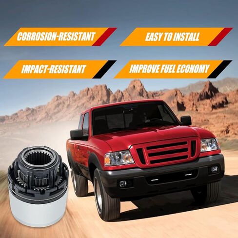 WZTEPENG 2 قطعة محاور قفل العجلات اليدوية تحل محل 15001.70 متوافقة مع Ford Ranger 1998-2003 Ford Explorer 1995-2001 Mazda B-Series Pickup 1998 1999 2000 2001 2002 2003 2004 2005 2006 2007 2008 2009 in Kuwait