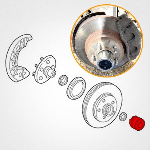 WZTEPENG 2 قطعة محاور قفل العجلات اليدوية تحل محل 15001.70 متوافقة مع Ford Ranger 1998-2003 Ford Explorer 1995-2001 Mazda B-Series Pickup 1998 1999 2000 2001 2002 2003 2004 2005 2006 2007 2008 2009 in Kuwait
