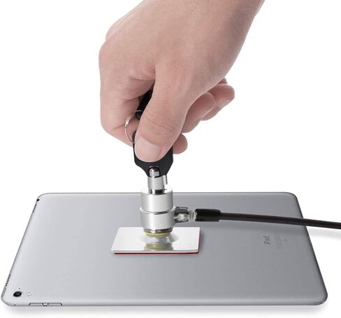 قفل كابل الكمبيوتر المحمول، قفل كابل أمان الأجهزة، قفل مضاد للسرقة لأجهزة iPad، الكمبيوتر اللوحي، الكمبيوتر المحمول، ماك بوك، ديل، HP، لينوفو، كيندل، سامسونج أندرويد، أو أجهزة الكمبيوتر المحمولة الأخرى (حبل مستقيم + أسود + 2 حزمة) in Kuwait