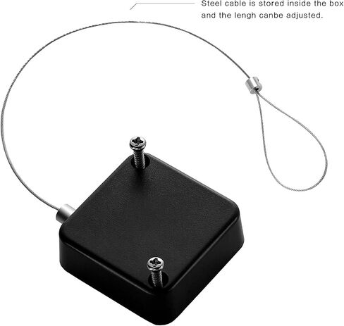 Nergrowing Retractable Laptop Cable Lock Hardware Security Cable Lock Anti Theft Combination Lock for iPad Tablet MacBook Mobile Notebook (2PCS, Multicolor2) in Saudi Arabia