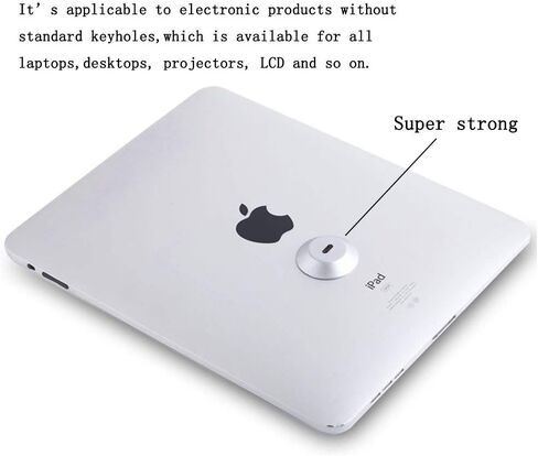 FOLAI Laptop Lock Computer Lock Security Cable Lock Compatible for Laptops, iMac & Other Devices with Lock Slot in Kuwait