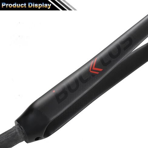 BUCKLOS 28.6mm 700C Full Carbon Fiber Road Bike Rigid Fork, C-Type Clamp Brake, 1-1/8 Threadless Straight Tube Superlight 3K T800 Bicycle Front Fork in Saudi Arabia
