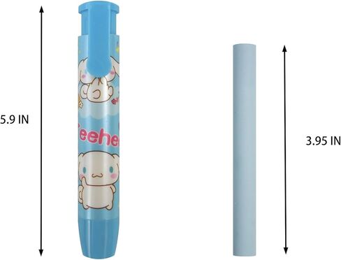 ممحاة كاواي، محايات لطيفة للأطفال، محايات قلم رصاص قابلة للسحب لأقلام الرصاص، محايات ممتعة مناسبة للأطفال فوق سن 6 سنوات، لوازم العودة إلى المدرسة، هدايا حفلات الأطفال، تبادل الهدايا، مكافأة GIF in Kuwait