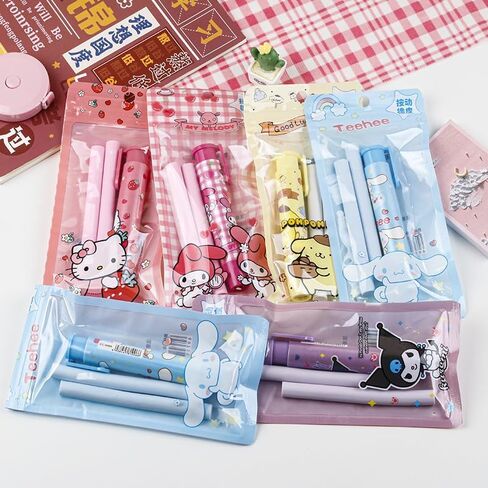Kawaii Eraser Cute Erasers for Kids Retractable Pencil Erasers for Pencils Fun Erasers Suitable for Children Over 6 Years Old Back to School Supplies Kid Party Favors Gift Exchange Game Reward GIF in Saudi Arabia