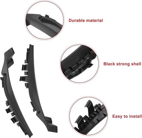 ACROPIX Front Windshield Wiper Cowl Cover Extension Trim Wiper Cowling Plastic Panel Fit for Nissan Sentra 2013-2019 No.668943SG0A/668953SG0A - Pack of 2 in Saudi Arabia
