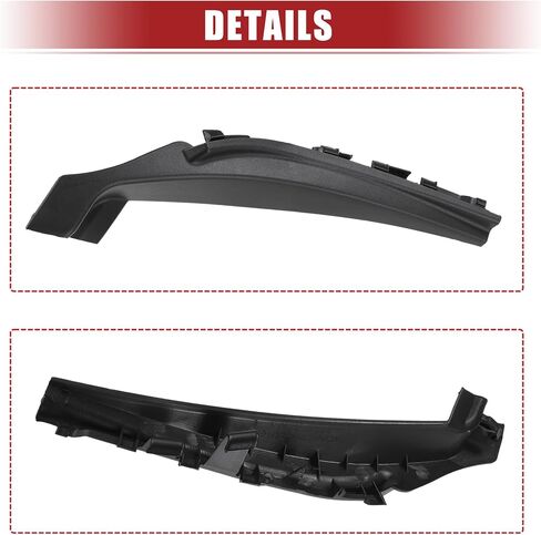 ACROPIX Front Windshield Wiper Cowl Cover Extension Trim Wiper Cowling Plastic Panel Fit for Nissan Sentra 2013-2019 No.668943SG0A/668953SG0A - Pack of 2 in Saudi Arabia