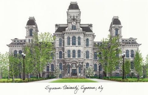 Campus Images NCAA Unisex Spirit Diploma Manhattan Black Frame with Bonus Lithograph (value savings $59) in Saudi Arabia