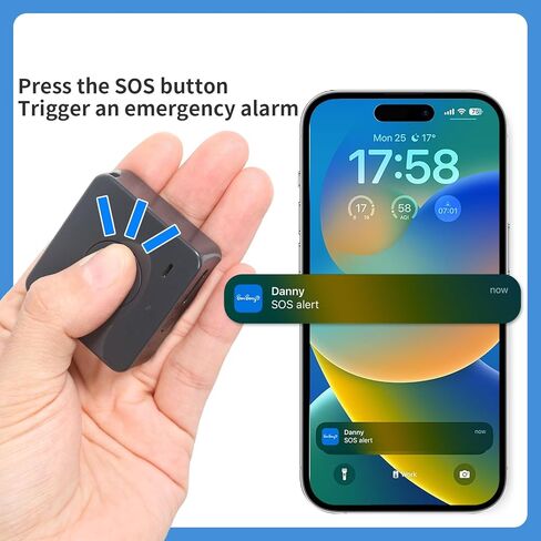 Benbengo GPS Tracker for Dogs, Kids, Elderly, Cars Hidden, Asset, Dementia, Alzheimer Needs. 5G-Compatible(LPWA CATM1), GPS&WiFi. Waterproof, Long Lasting Battery, Pet Activity. Subscription Required in Saudi Arabia