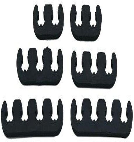 Mr. Gasket 9728 Competition Wire Separator Kit - Black in Saudi Arabia