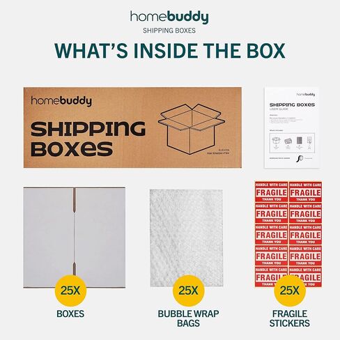صناديق شحن HomeBuddy 4x4x4 - عبوات تحتوي على 25/50/100 عبوة شموع، صناديق شحن صغيرة للأعمال الصغيرة، صناديق بريد للهدايا الصغيرة، صناديق شحن شموع 4x4، صناديق أكواب للشحن in Kuwait