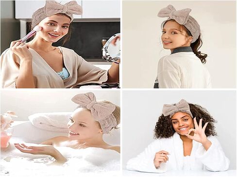 حقيبة زجاجة ماء ساخن 3 في 1 من Anlising، حقيبة ماء دافئ، حقيبة زجاجة ساخنة، زجاجة ماء ساخن مع غطاء للخصر، حقيبة زجاجة ماء ساخن مع حزام ناعم + عصابة رأس + قمع، لتخفيف آلام الخصر والرقبة الخلفية (بني) in Kuwait