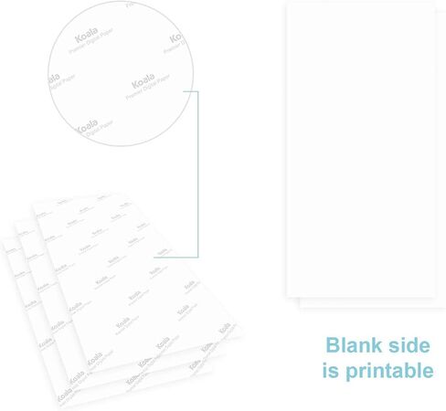 Koala Sublimation Paper 3.5x9 inches 330 Sheets Easy to Heat Transfer 11oz Mugs Compatible with Inkjet Printer Sublimation Ink 100g in Saudi Arabia