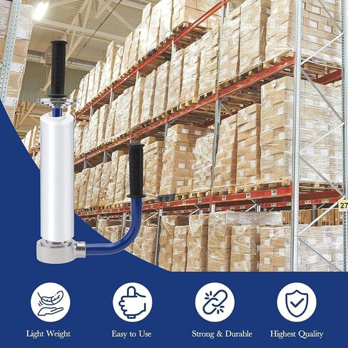 Yaegoo Stretch Film Packing Dispenser, Pallet Film Wrap Machine Shrink Wrap Dispenser Holder, Adjustable Height 12-20 Inch in Saudi Arabia