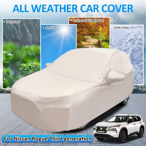 Custom for Honda CR-V 1997-2023 2024 Car Cover Waterproof All Weather, Oxford Fabric Heavy Duty Car Cover for Honda CR-V Accessories with Zipper Door Trunk Outdoor Windproof Rain Protection in Saudi Arabia