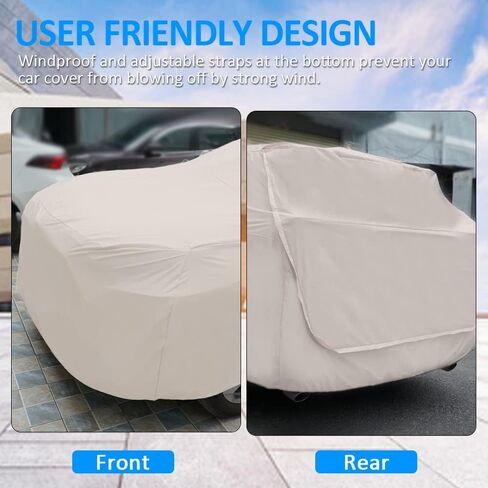 Custom for Honda CR-V 1997-2023 2024 Car Cover Waterproof All Weather, Oxford Fabric Heavy Duty Car Cover for Honda CR-V Accessories with Zipper Door Trunk Outdoor Windproof Rain Protection in Saudi Arabia