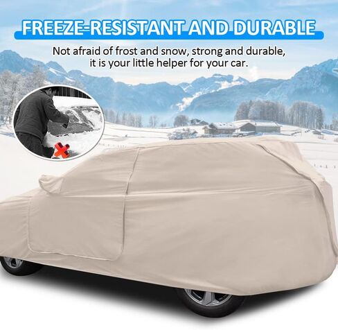 Custom for Honda CR-V 1997-2023 2024 Car Cover Waterproof All Weather, Oxford Fabric Heavy Duty Car Cover for Honda CR-V Accessories with Zipper Door Trunk Outdoor Windproof Rain Protection in Saudi Arabia