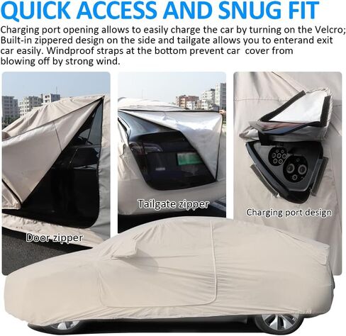 Custom for Honda CR-V 1997-2023 2024 Car Cover Waterproof All Weather, Oxford Fabric Heavy Duty Car Cover for Honda CR-V Accessories with Zipper Door Trunk Outdoor Windproof Rain Protection in Saudi Arabia