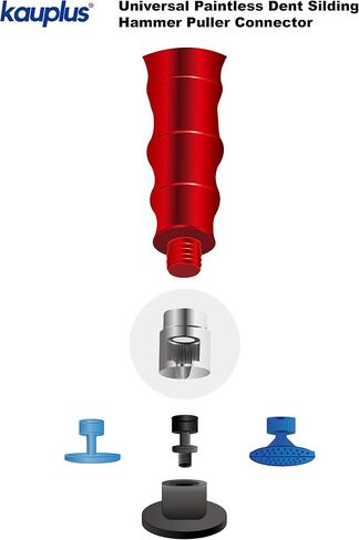 kauplus 7PCS Slide Hammer Dent Puller & Tab Kits Set, Auto Body Dent Removal Cold Glue Tab Kits in Saudi Arabia