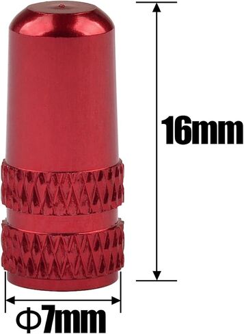 Tire Valve Cap Aluminum Alloy Dust Covers Bike Valve Cover for MTB BMX Road Bike Tire Pack of 100(Black, Presta) in Saudi Arabia
