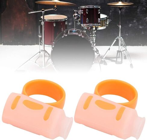 2 Pcs Drum Stick Control Clip Easy Stick Twirl Drumsticks Aid Auxiliary Tool Drumsticks Accessories for Drummer (Black) Performance Accessory in Saudi Arabia