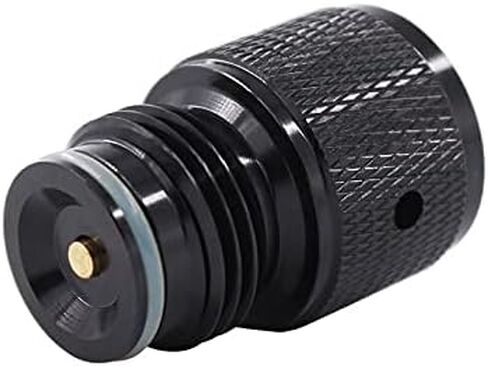 محول Gurrleu Universal Paintball Tank CO2 CGA320 إلى محول ملولب لكبسولة خرطوشة 88 جرام in Kuwait