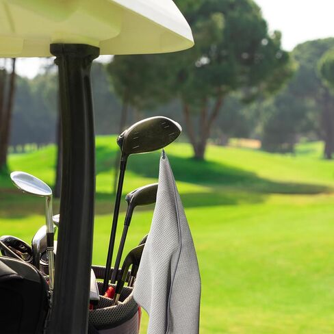 6 عبوات من مناشف الجولف المغناطيسية، (16 بوصة × 24 بوصة) مناشف جولف مغناطيسية للنساء والرجال، مناشف جولف لحقائب الجولف، ملحقات الجولف، هدايا جولف مضحكة، نمط وافل تنظيف منشفة السمك، أدوات الجولف، أدوات الجولف in Kuwait